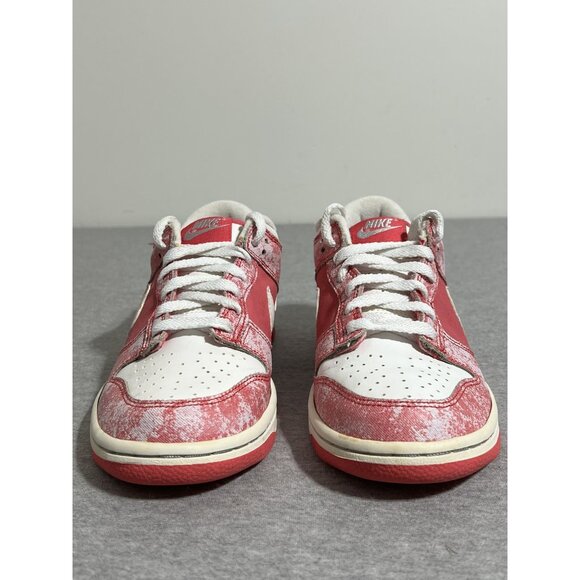 Nike Dunk Low SB Shoes Mens Size 8 Pink White 344942-111 Skateboarding 2008 Rare main image 12